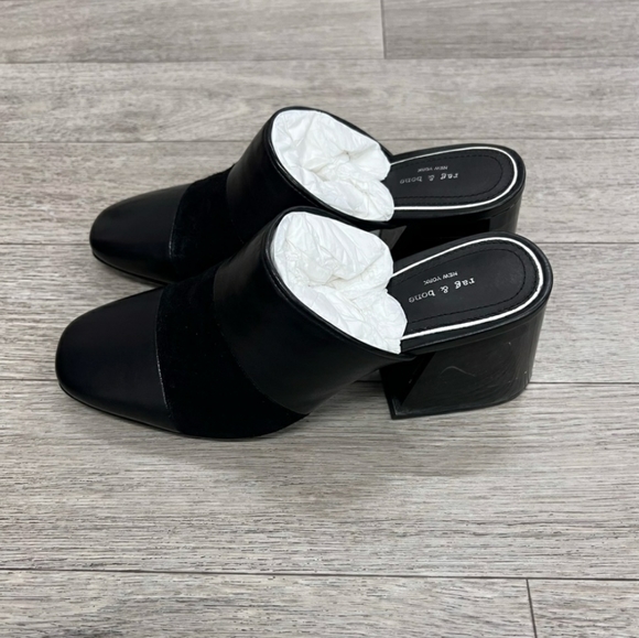 Rag & Bone Millie Mule Black 6 nwt - Picture 4 of 8